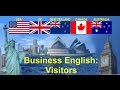 V.8.: Business English vocabulary: Visitors