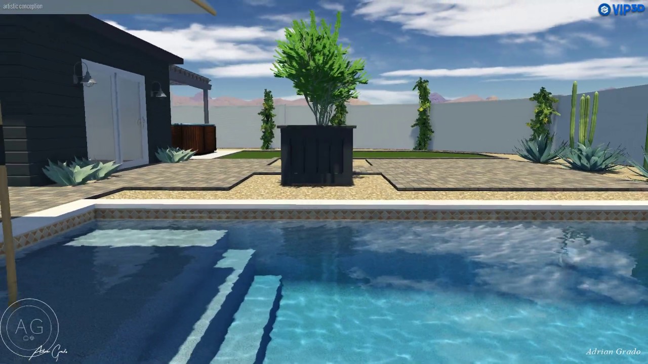 Adrian Grado Scottsdale, AZ Pool YouTube