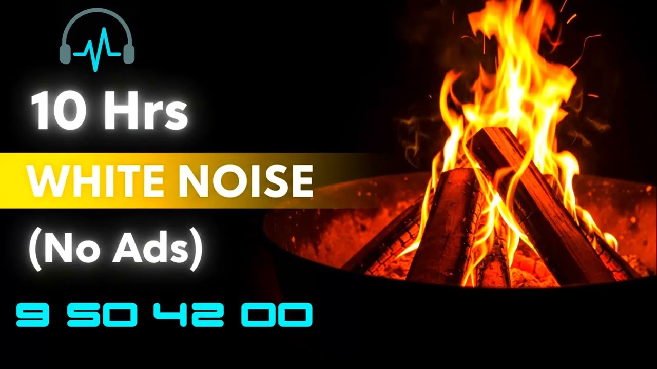 🎧 10 Hrs of Relaxing WHITE NOISE for Deep Sleeping (No Ads) White Noise Black Screen for Relaxation