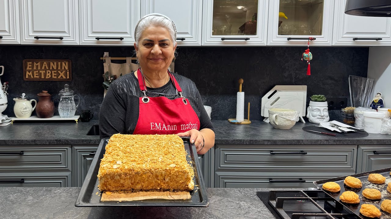 Napaleon Tortu Qat-Qat Xəmirdən / Elmira Gadirova