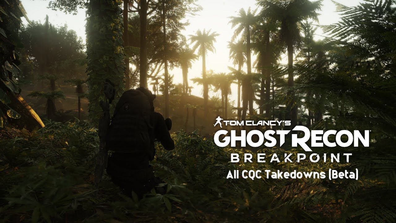 Ghost Recon Breakpoint: All CQC Takedowns (Beta) - YouTube