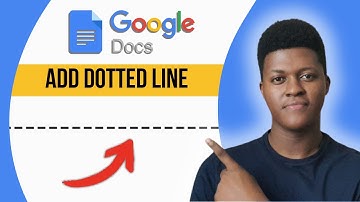 How To Add Dotted Line in Google Docs (2025)