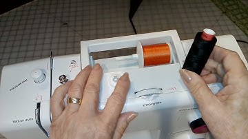 03 Smarter by Pfaff 140s, 160s - Spool pins, Spool caps, Winding Bobbin