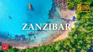 Travel Zanzibar | ISLAND IN TANZANIA 🇹🇿 | 12k Ultra HD | Virtual Travel