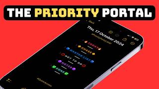 How I Manage My Tasks - The Priority Portal In Apple Notes