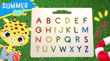 Thumbnail of Summer ABC Song | Lean the to write the alphabet with Magnatab and our Alphabet Song