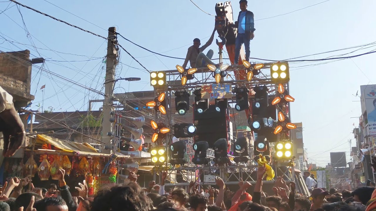 #coningsoon  dj sahil Raj hajipur #full #video #shivratri जुलूस 4k 📸 हाजीपुर 2024 #art #hindufestiv