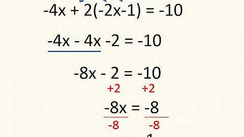 Lesson 4-2 Solving System of Equations Algebraically by Substitution