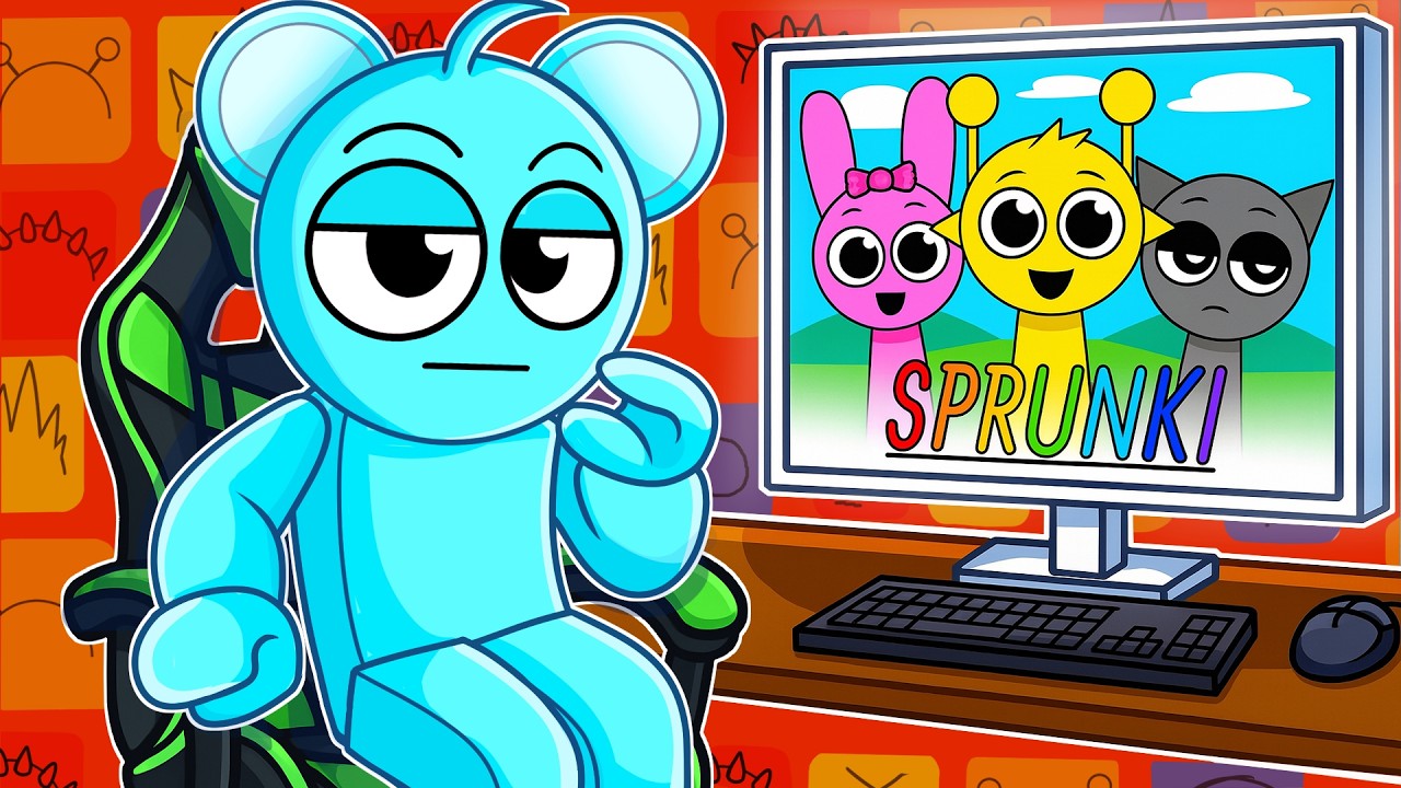 Sky is BORED of playing Sprunki..??