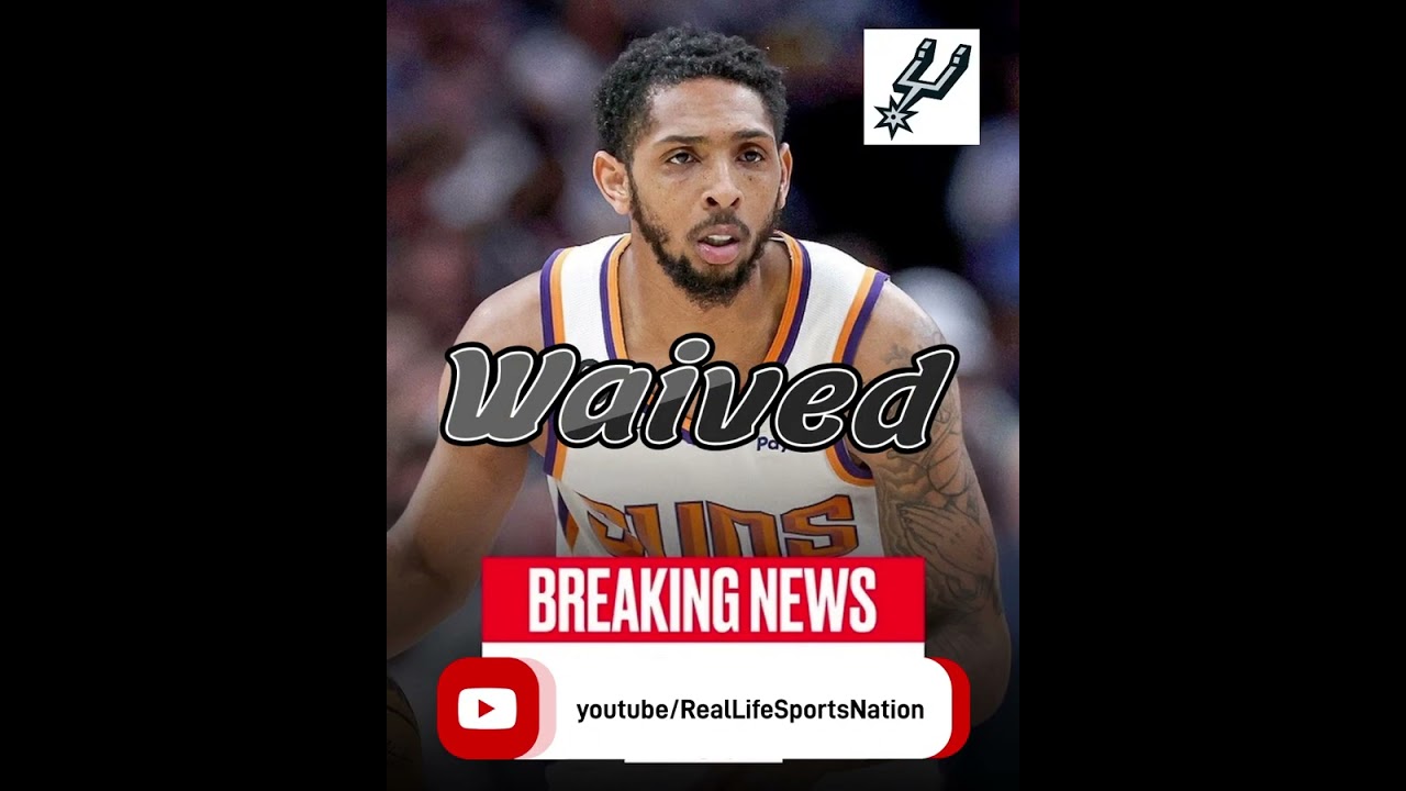BREAKING Cameron Payne Waived by Spurs 