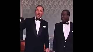 Louis Armstrong and Bing Crosby