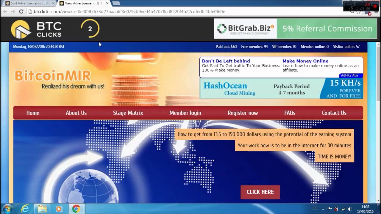 La mejor Faucet BTC ( BITCOIN) 2017 TUTORIAL como ganar bitcoin