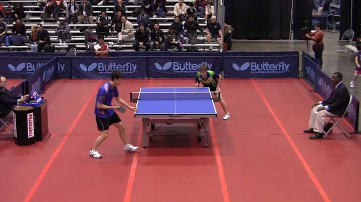 Men's Singles QF: Michael Landers vs. Han Xiao - 2...