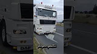 Daf XF 105 turkish whistle sound and open pipe