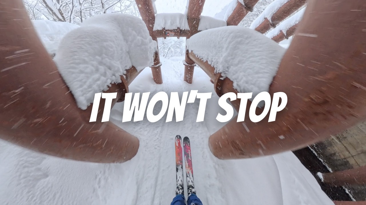 Гора Хакуба Кортина оказалась погребена под завалами (80 см за 24 часа).