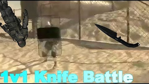 MW2!?! "1v1 KNIFE BATTLE!"