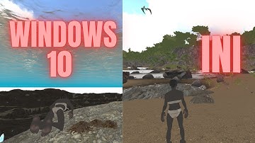 How to get ini on Windows 10 Ark + My ini settings