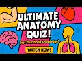 🦴 Anatomy Brain BUSTER! Test Your Knowledge of Bones &amp; Muscles! #anatomyquiz #anatomyfacts