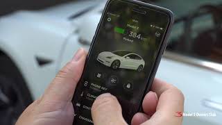Model 3 Tutorial | Using the Tesla App screenshot 4
