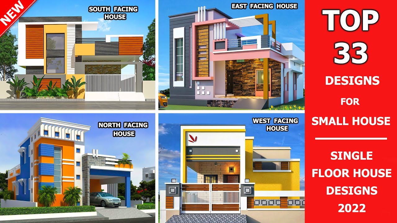 33 Modern Single Floor Small House Designs In Low Budget 2022 ...