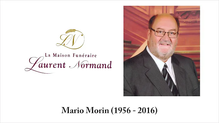 Mario Morin 1956 -  2016