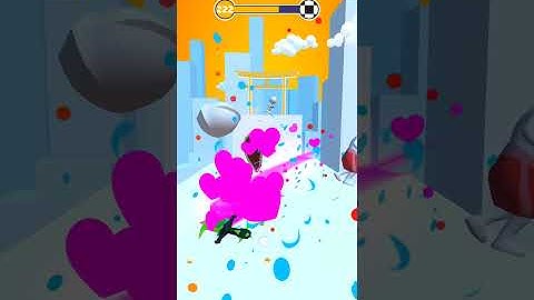 Sword play Level 222 - Ninja Slice Runne‪r‬ Gameplay Solution Walkthrough #Shorts