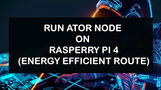 How to setup an ATOR relay on Rasberry Pi 4 (lower power consumption) screenshot 4