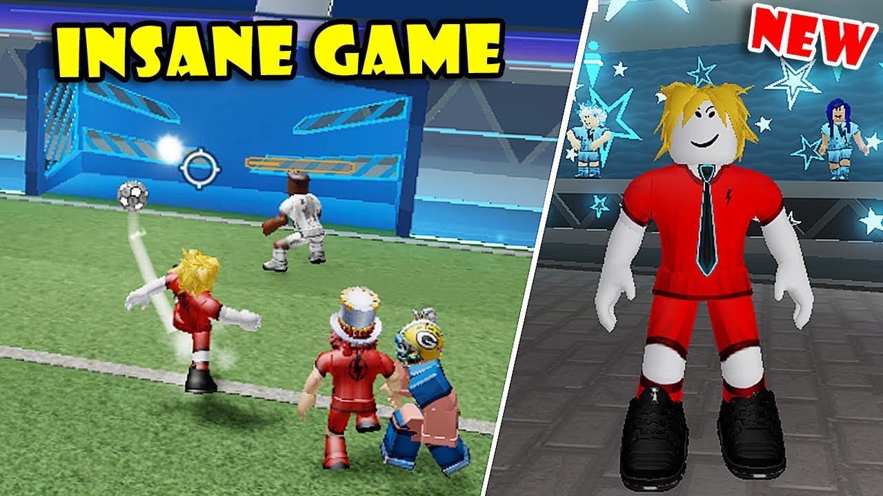 My First Time Play New Insane Game Soccer In Super Striker League - soccer simulator roblox