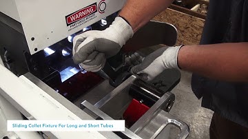 Custom RFM-6 Tube End Forming Machine  | Tube Cut Off Tooling | Front Collet Fixture