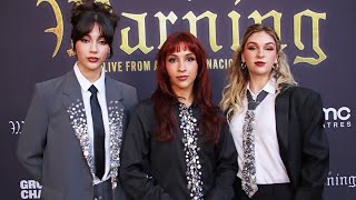 Download Lagu The Warning - Interview - AMC Grove 14 - Red Carpet Premiere of “Live From Auditorio Nacional, CDMX” MP3 Download Lagu The Warning - Interview - AMC Grove 14 - Red Carpet Premiere of “Live From Auditorio Nacional, CDMX” MP3
