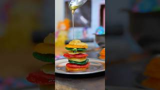 Rainbow pancake | #flavorfulminiatures #pancake #rainbowpancakes #minifood