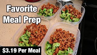 Easy ground turkey meal prep ($3.19 per meal)