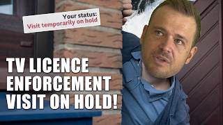 My TV Licence Enforcement Visit Is On Hold!