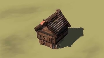 Voxels: Rasterizer - House conversion