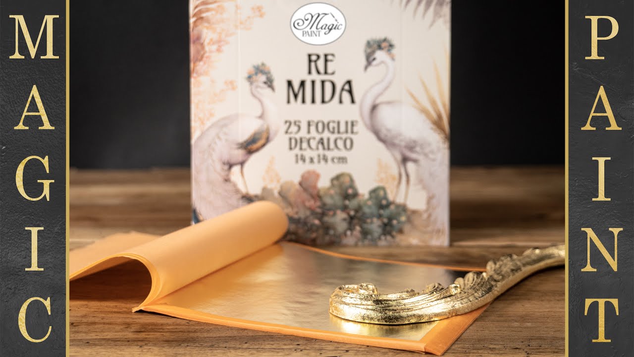 Come Applicare La Foglia Oro Sul Muro Spieghiamo come applicare il foglia oro. Re Mida Magic Paint!. Fai da