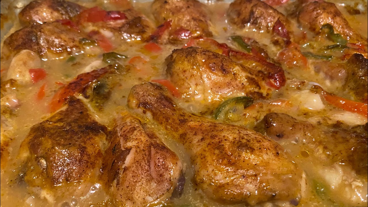 Easy Baked Chicken Legs | Cream Of Chicken Soup Mama Ray Ray In The ...