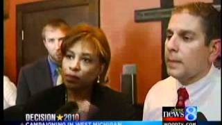 Bernero campaigns in West Michigan