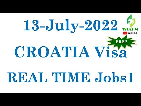 13-07-2022   Croatia Job Vacancies  - English Language