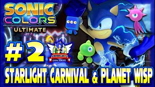 Sonic Colors: Ultimate PS4 (1080p) - Starlight Carnival & Planet Wisp with Chrome Blue Outfit + MB