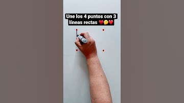 Thumbnail of Connect the 4 dots with 3 straight lines 🤔