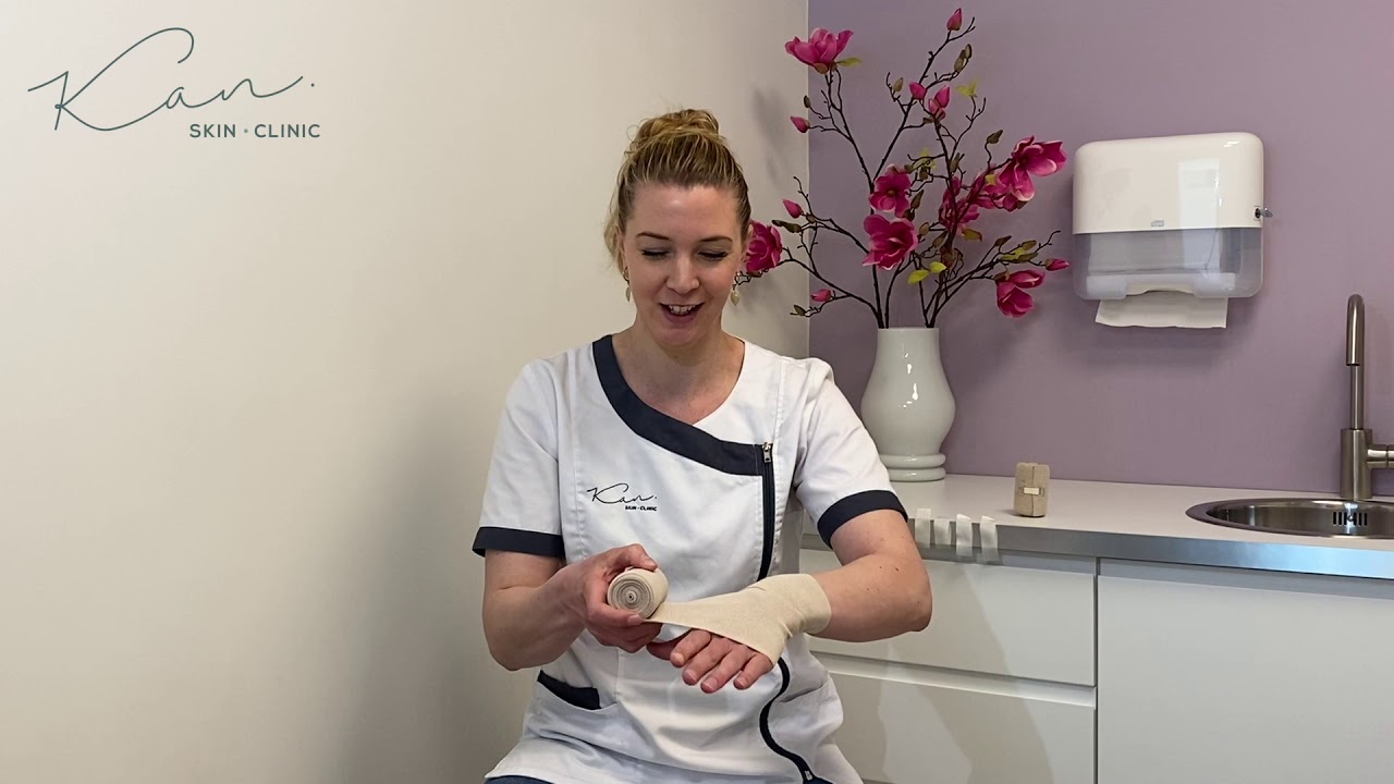 Hoe zwachtel je een hand?