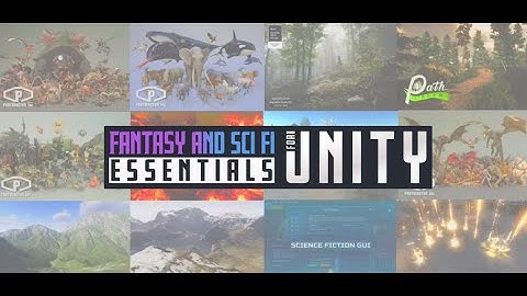 Unity Fantasy and Sci-Fi Essentials Humble Bundle (2500$ of Assets for 35$)