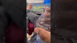 Train లో water bottle ₹14/- vunte 20ki ammuthunaru #train #travelvlog #shorts #water #vairal #trend