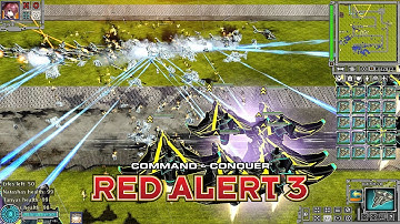 Red Alert 3 Armor Rush MOD Allies NEMESIS  in Tower Defense | Deadly Apollo with Cryo Freeze Weapon