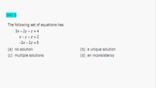 Gate Question Paper Full Solution (1994 To 2013) (linear Algebra) Course Part-11