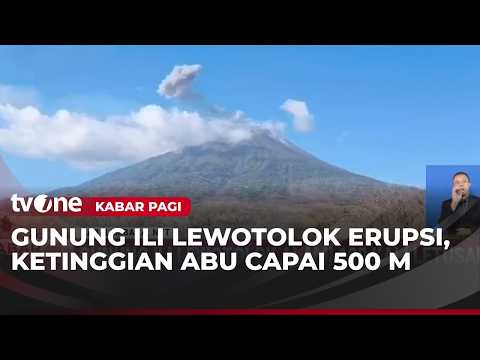 Mount Ili Lewotolok Erupts 190 Times | Morning News