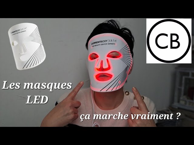 ANTI ÂGE : LES MASQUES LED FONCTIONNENT-ILS ? Test masque LED CURRENTBODY  et avis #currentbody 