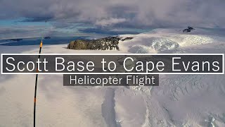 Helicopter Flight, Scott Base to Cape Evans, Antarctica @wildkiwiadventurer