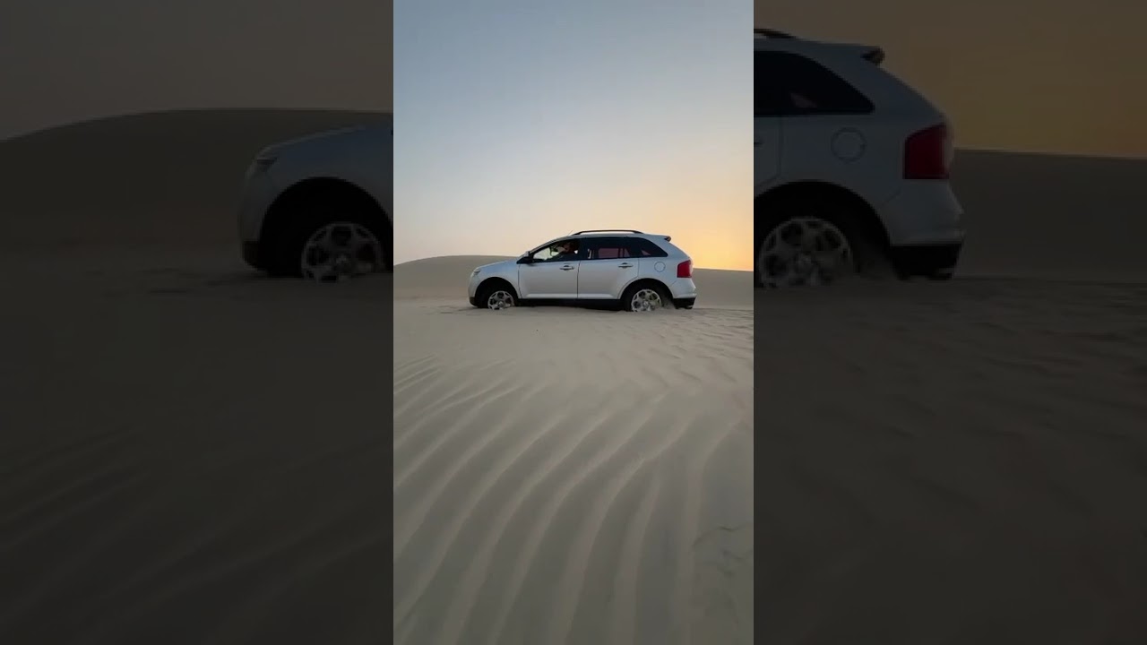 Ford edge stuck in desert