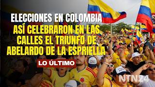 This Is How They Celebrated Abelardo de la Espriella’s Presidential Election Victory in the Streets